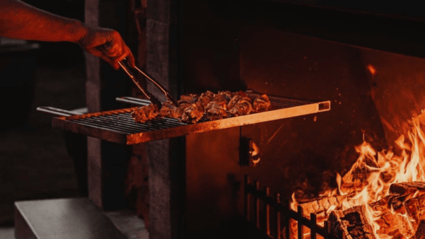 Cooking fireplace