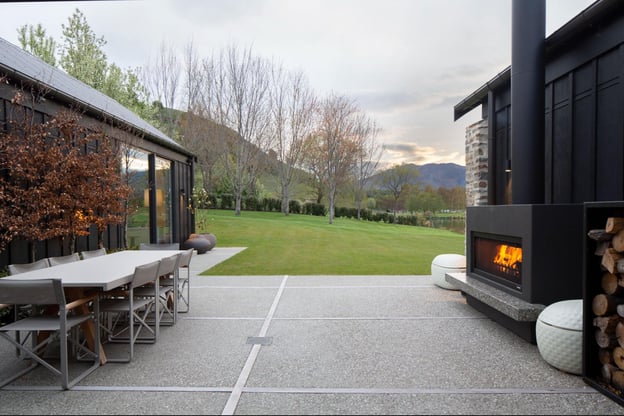 Outdoor entertaining area nz