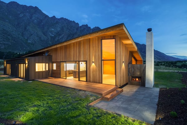 Custom designed architectural fireplaces