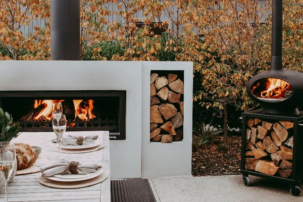 Outdoor Fireplace