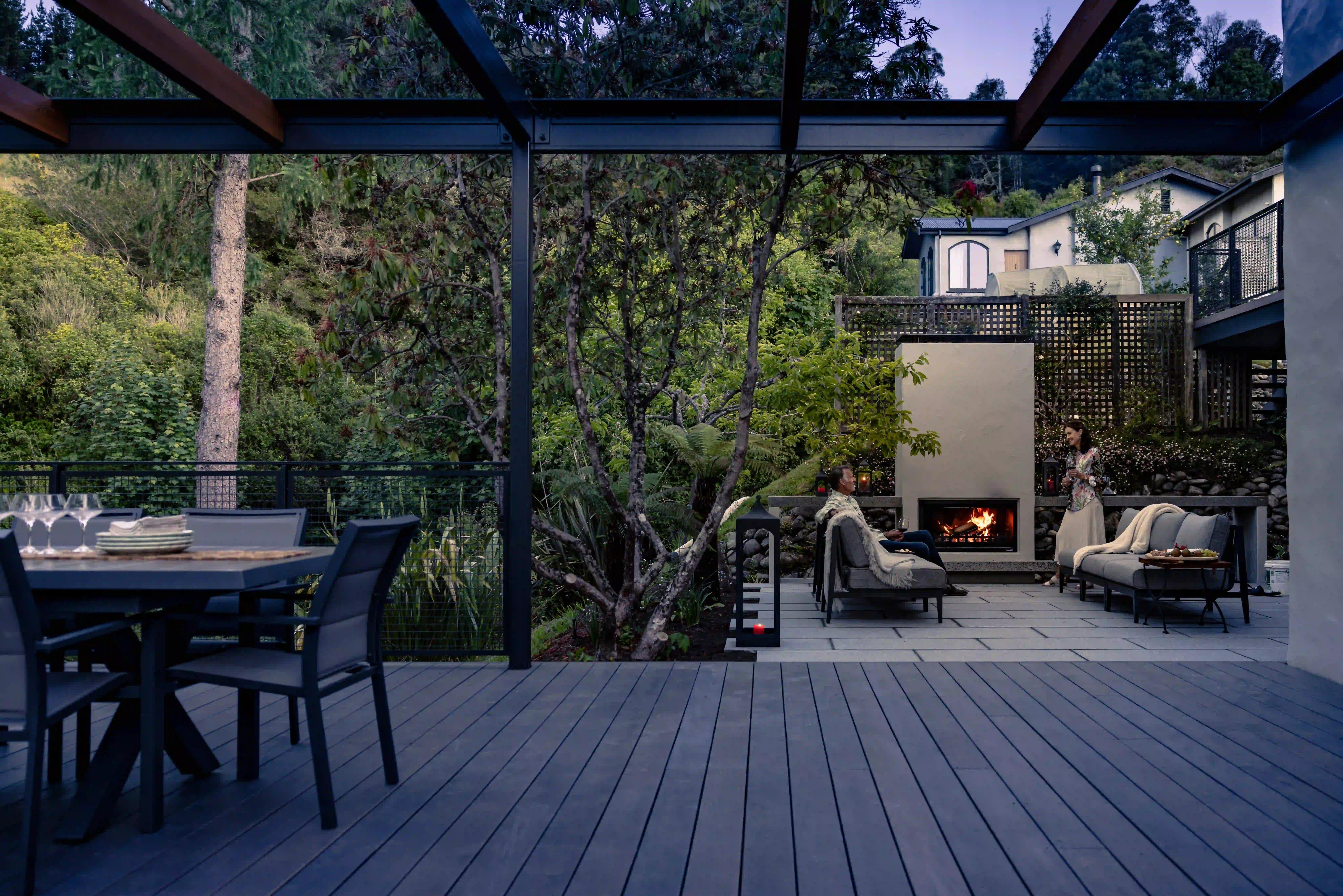 2027 Outdoor Fireplace Design Trends for NZ Homes