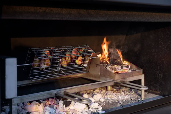 Outdoor fireplace accessories