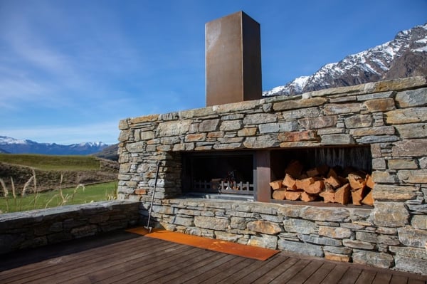 New Zealand outdoor fireplaces