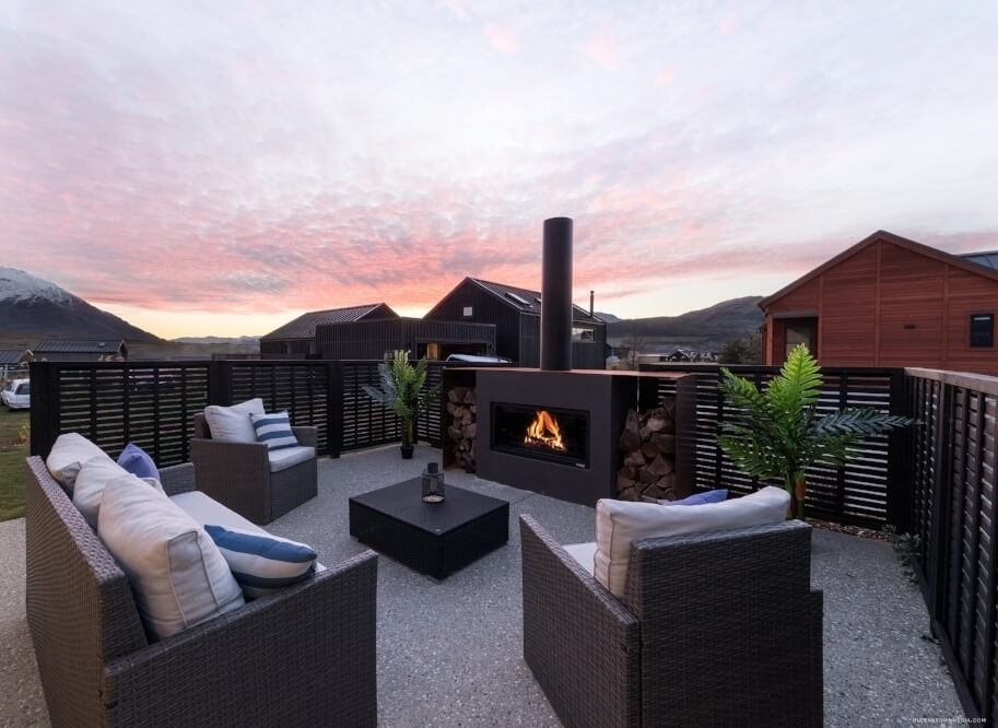 Outdoor fireplace and heating solutions  