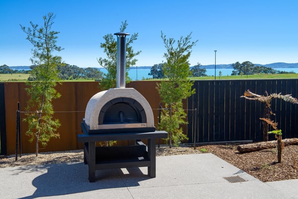 wood fired pizza oven