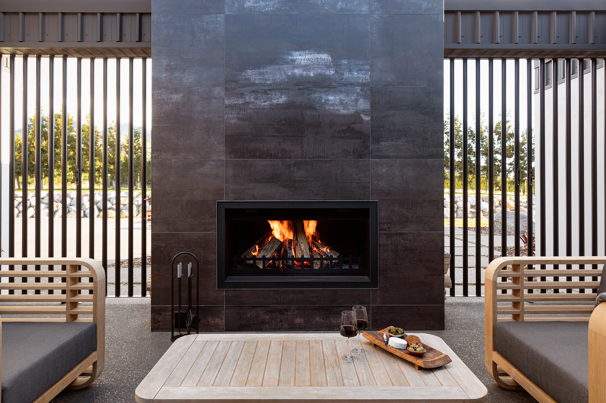 Front view T1200 in custom structure