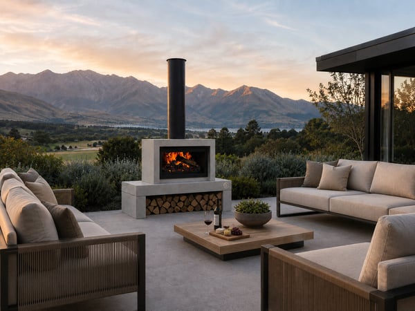 7 Small Patio Wood-Burning Fireplaces in NZ