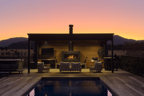 Outdoor fireplace inspiration