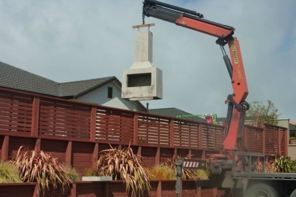 How mch does it cost to install an outdoor fireplace