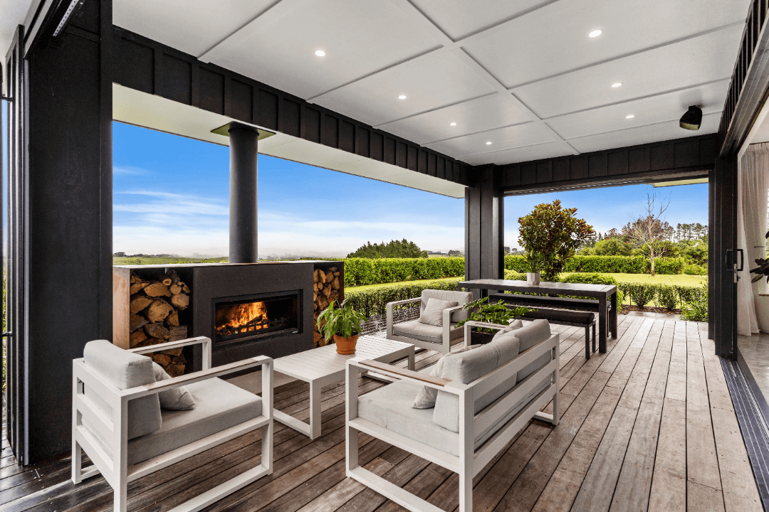 mini burton outdoor fireplace