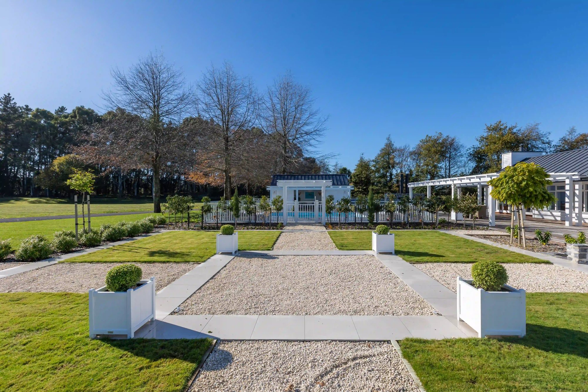 Trendz outdoor fireplace features in 'house of the year'