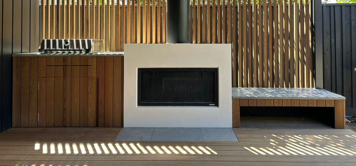 outdoor fireplace nz