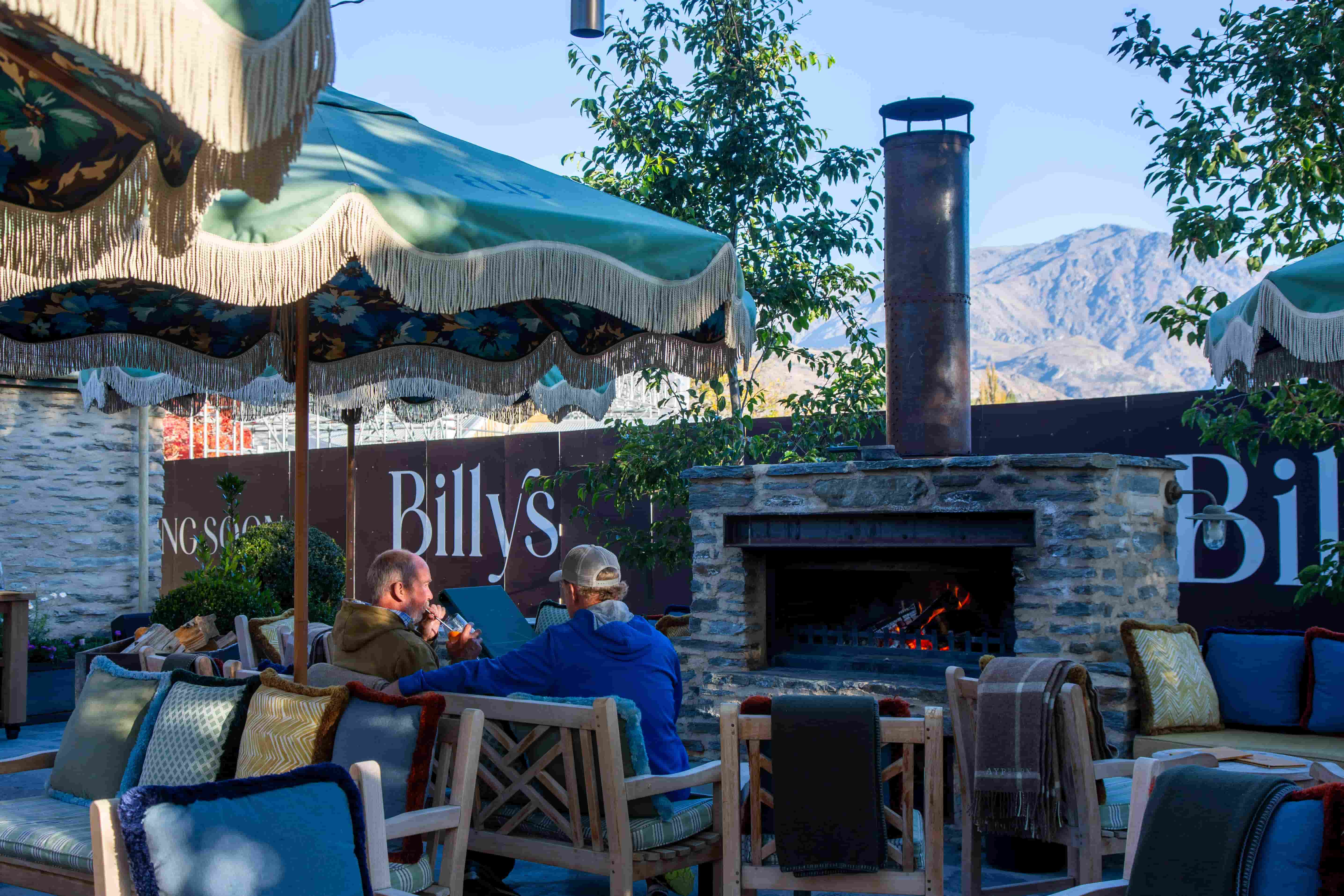 What is a fireplace firebox?