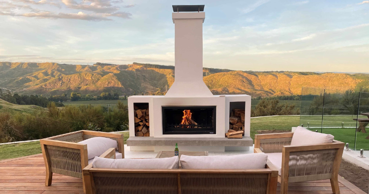Can I use an outdoor fireplace during a fire ban? 