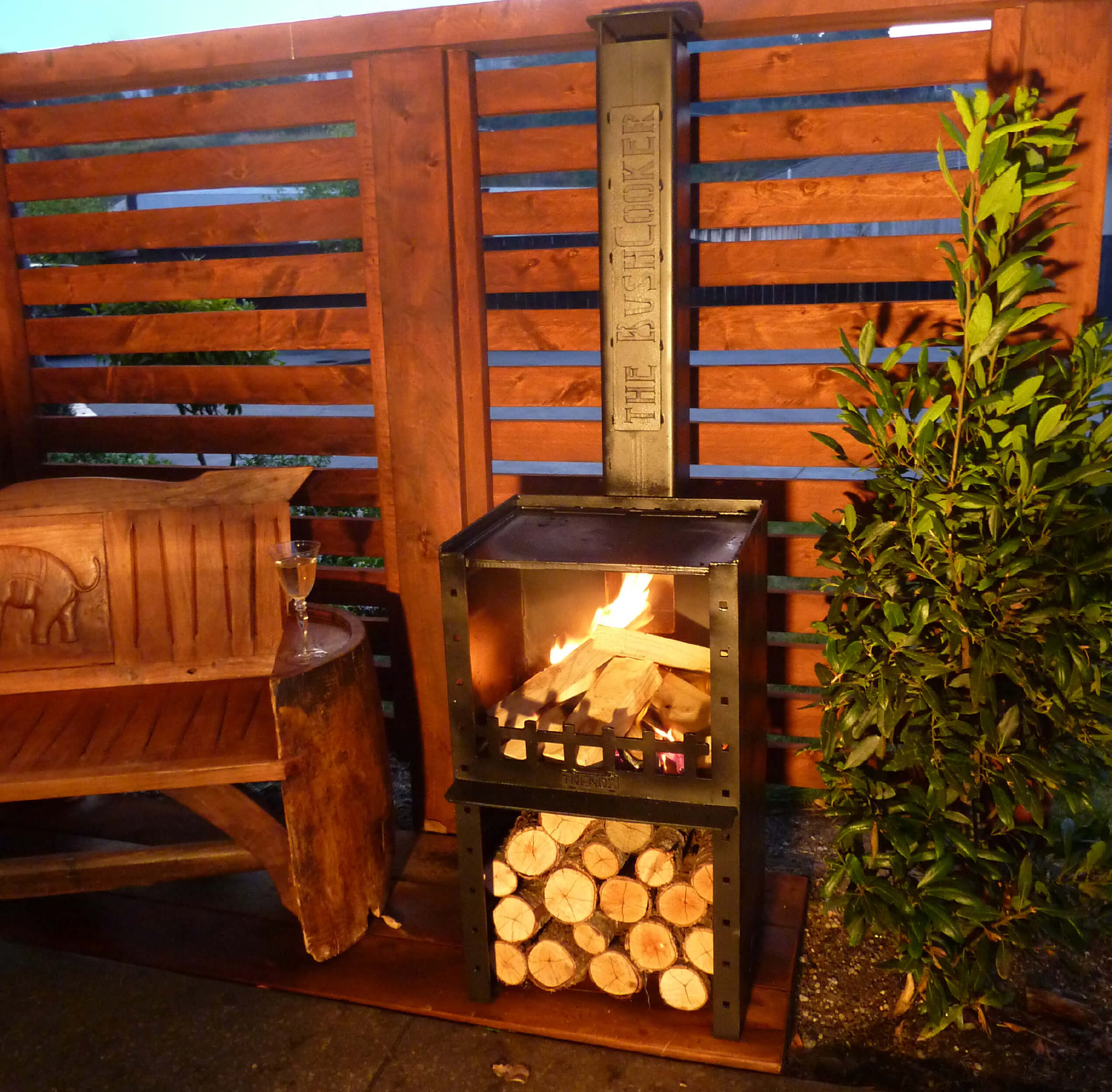Bushcooker Trendz Outdoor Fireplaces