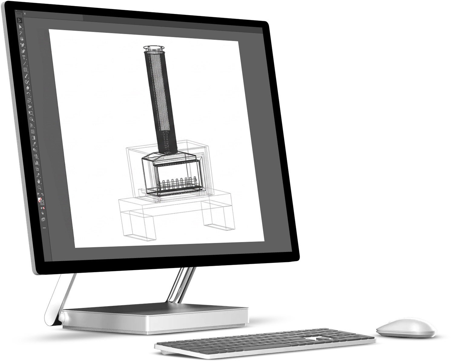 Spencer DWG Mockup