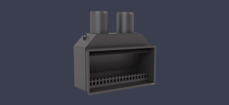 T1600 fireplace firebox