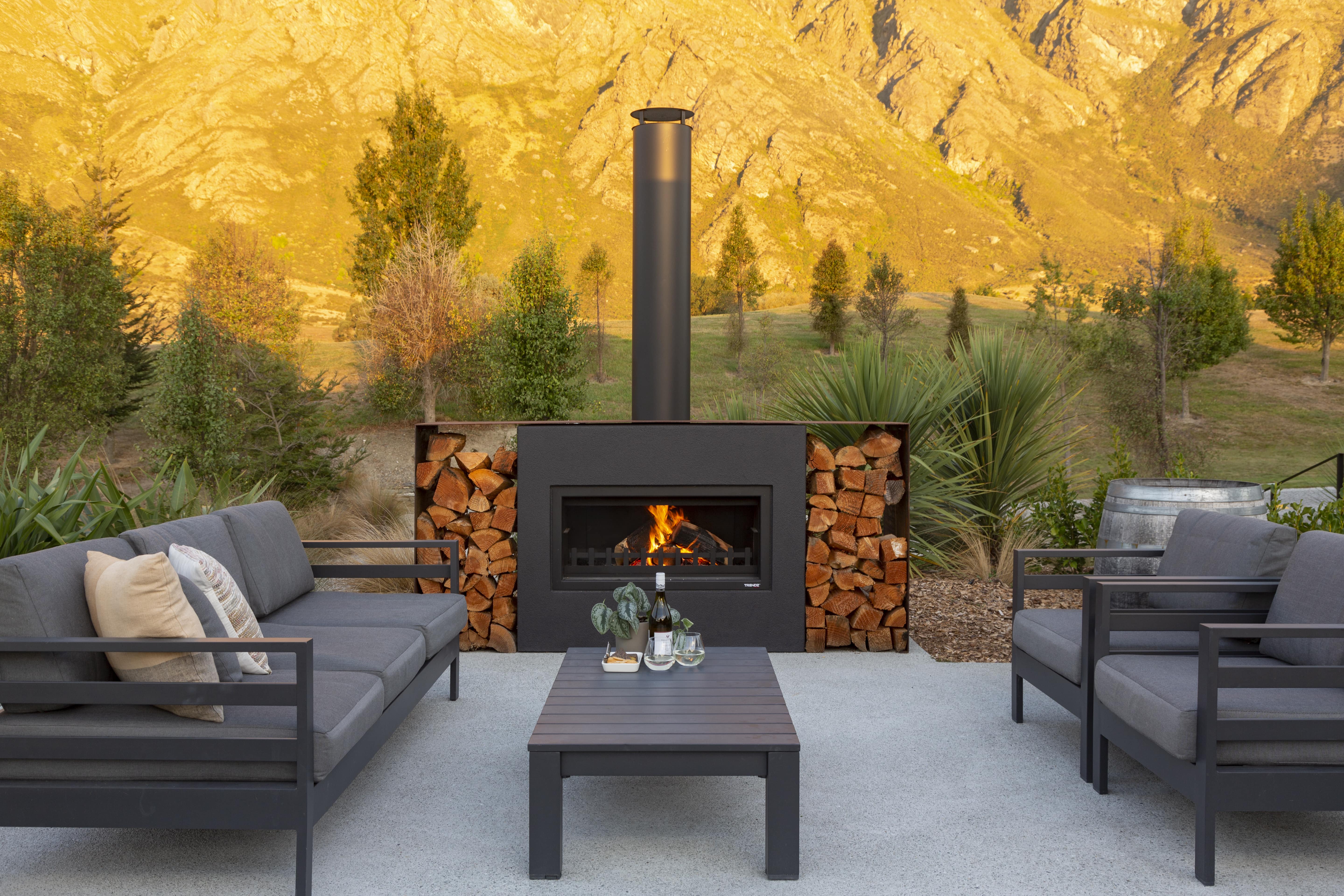 Mini Burton Outdoor Fireplace