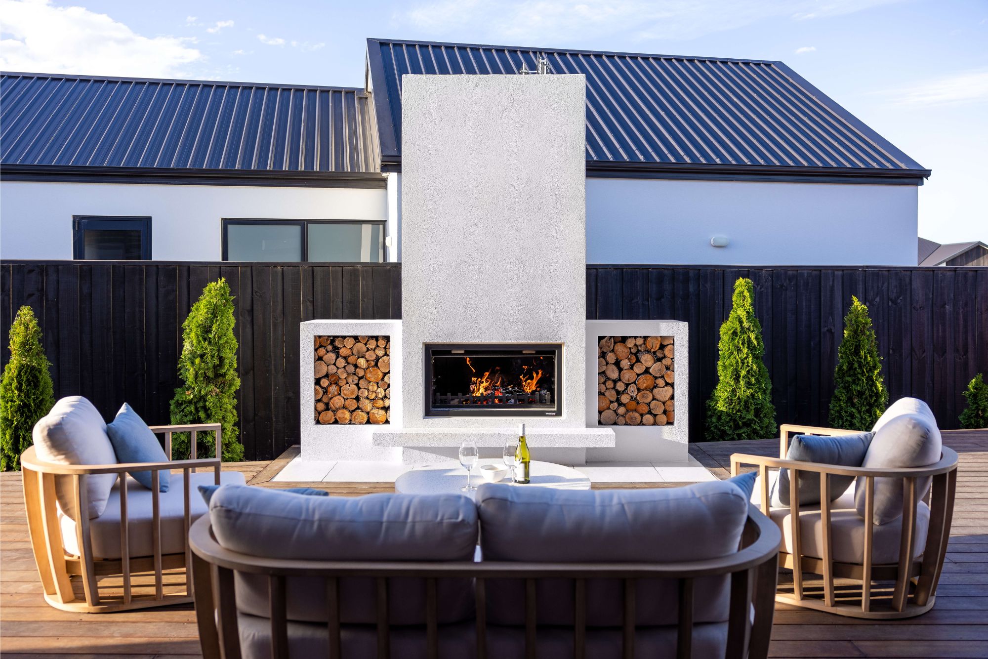 Outdoor fireplace nz