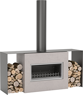 Mini Burton fireplace by Trendz Outdoors