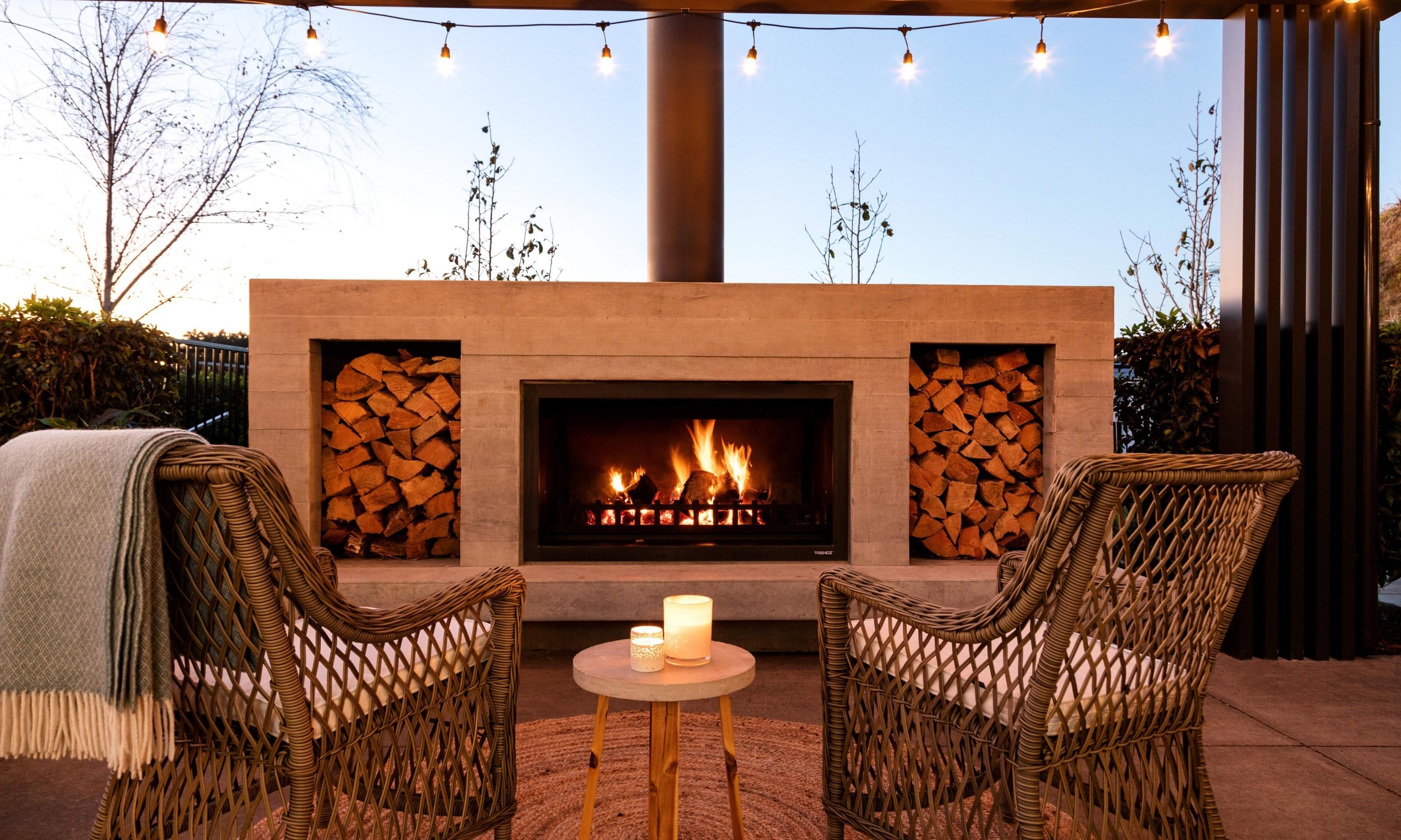 Single Peak Fireplace Trendz Outdoors 