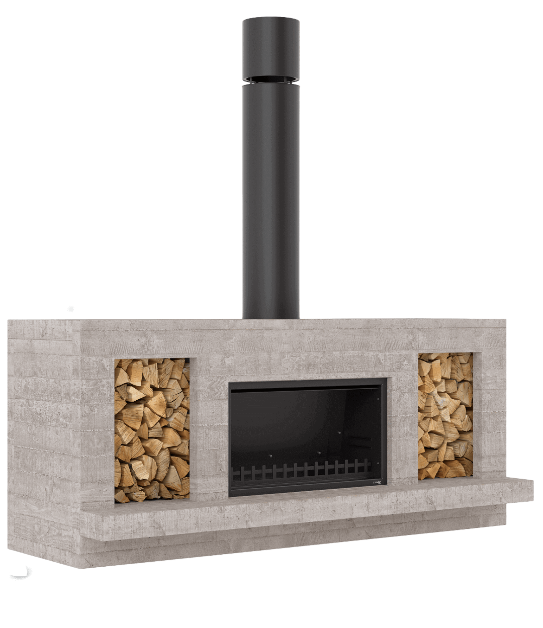 Single Peak w Hearth and Silhouette 2