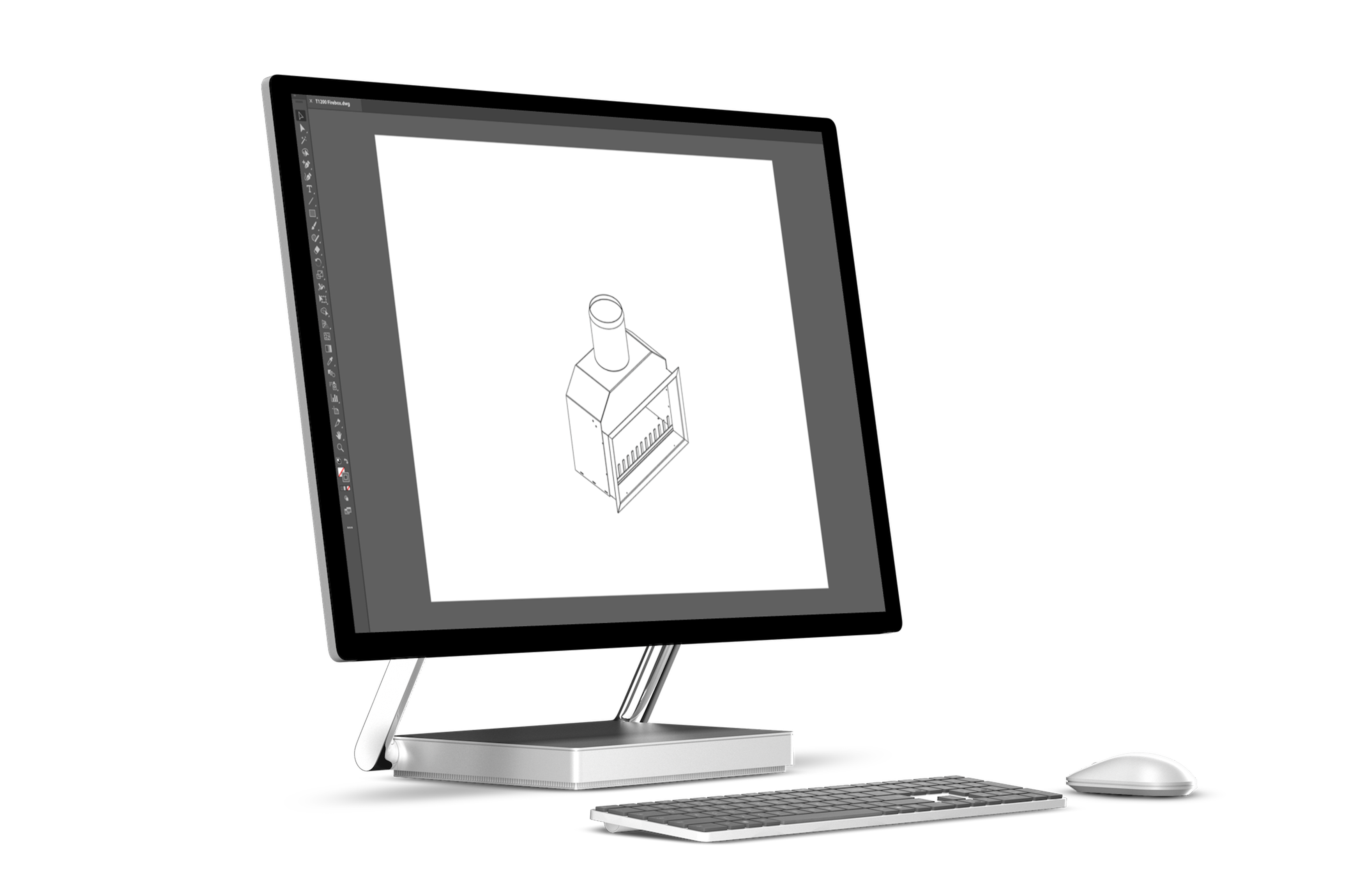 T1200 Firebox DWG design files