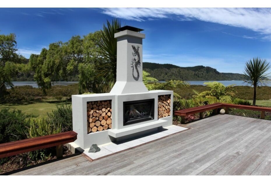 The Douglas Outdoor Fireplace By Trendz Outdoors Free Delivery
