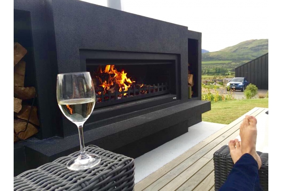 The Burton Outdoor Fireplace By Trendz Outdoors Free Delivery Burton Fireplace