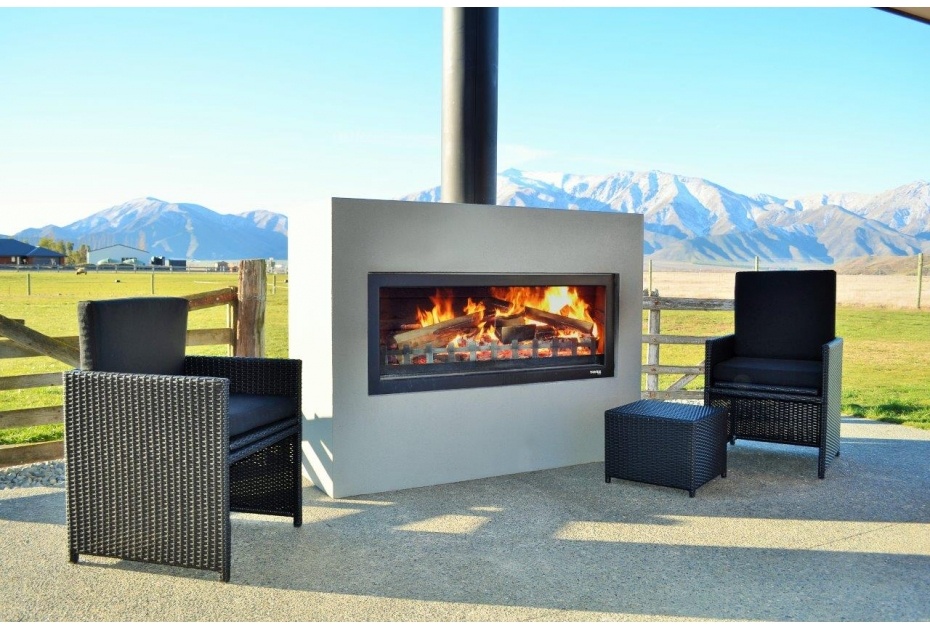 The Burton Outdoor Fireplace By Trendz Outdoors Free Delivery