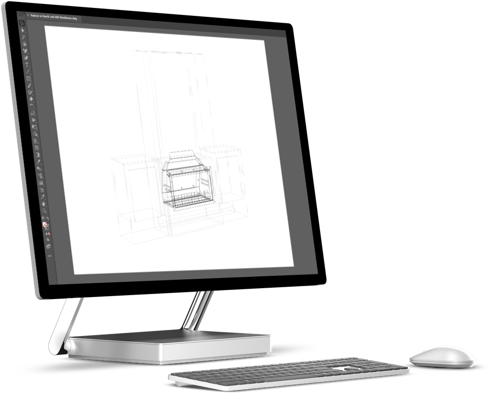 Download design files for our Hudson fireplace Download design files for our Hudson fireplace