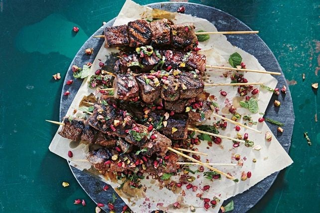 recipes to cook on an outdoor fireplace - lamb dish
